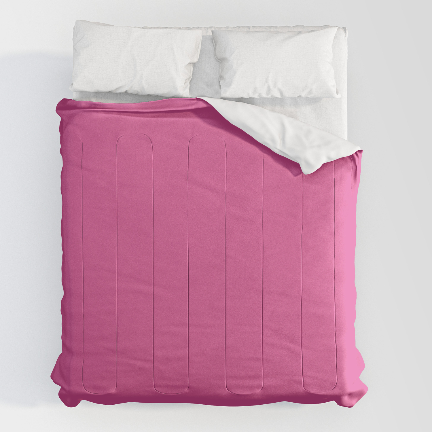 Raspberry Pink Solid Color Comforters By Lena127 Society6