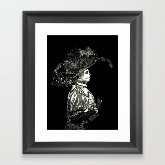 La Catrina Framed Art Print