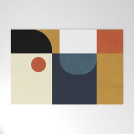 mid century abstract shapes fall winter 4 Welcome Mat