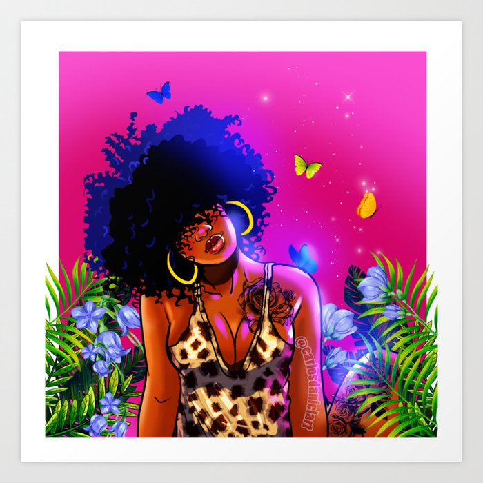 Black Girl Magic  Art Print