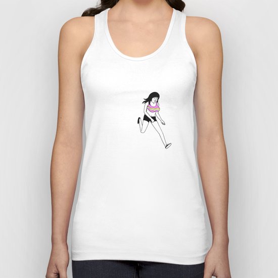 Seasick Sarah had a golden nose Unisex Tank Top