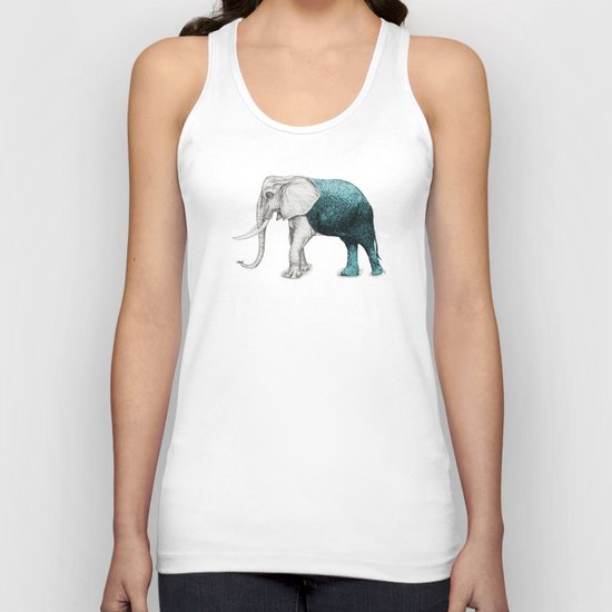 The Stone Elephant Unisex Tank Top