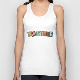 Sample In Color Unisex Tank Top