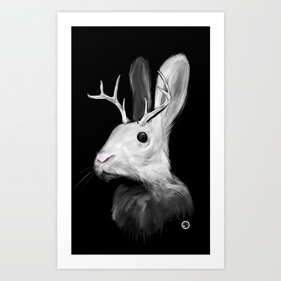 Jackalope Art Print