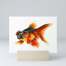 Gary the Goldfish Mini Art Print