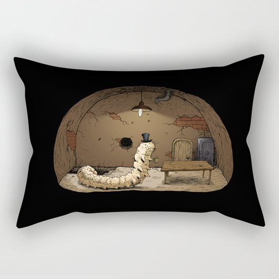 A Caterpillar Named Gigiphinaleus Rectangular Pillow