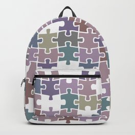 Shades of Gray puzzle Backpack