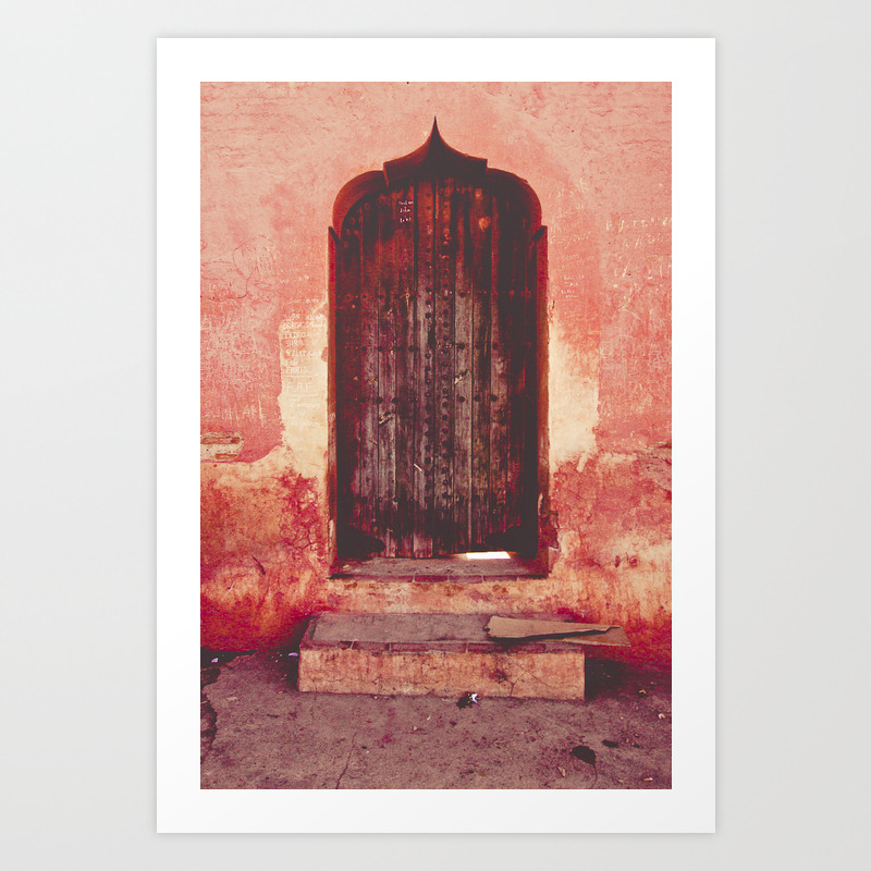 Moroccan Door Ii Art Print By Shannonoberg Society6