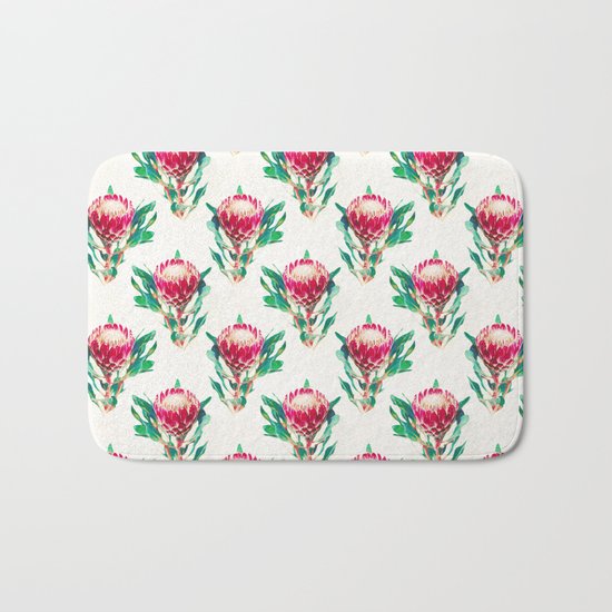 Vintage Protea Bath Mat