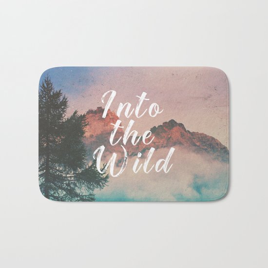 Into the Wild Bath Mat