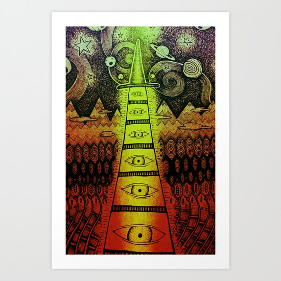 TIMEWIZARD Art Print