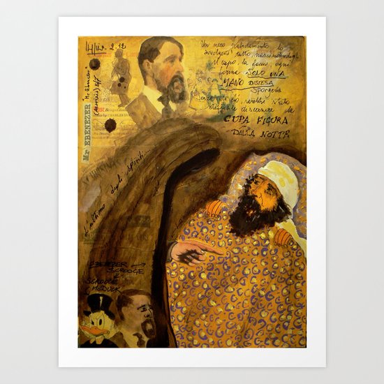 Mr EBENEZER Art Print