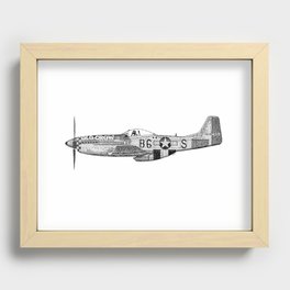 The Warbird  Recessed Framed Print