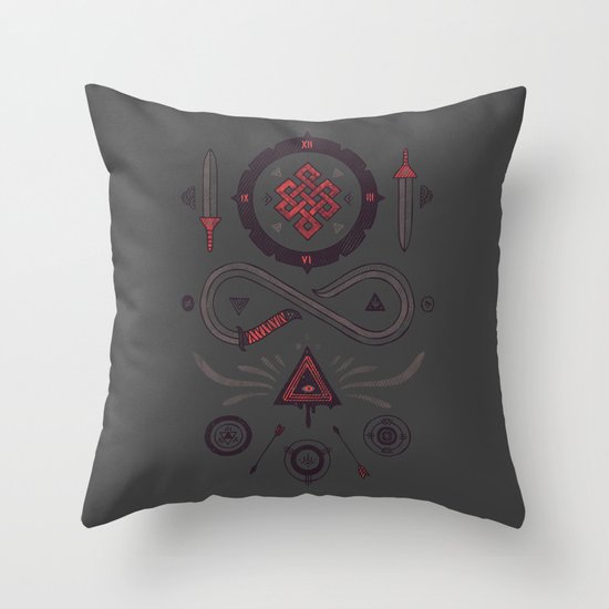 Endless Throw Pillow