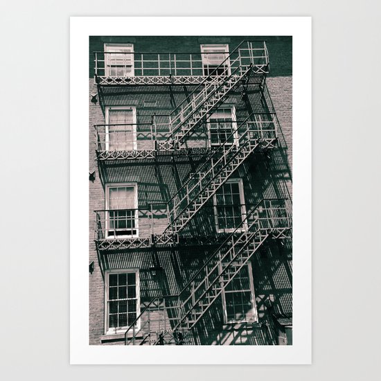 Ladders Galore Art Print