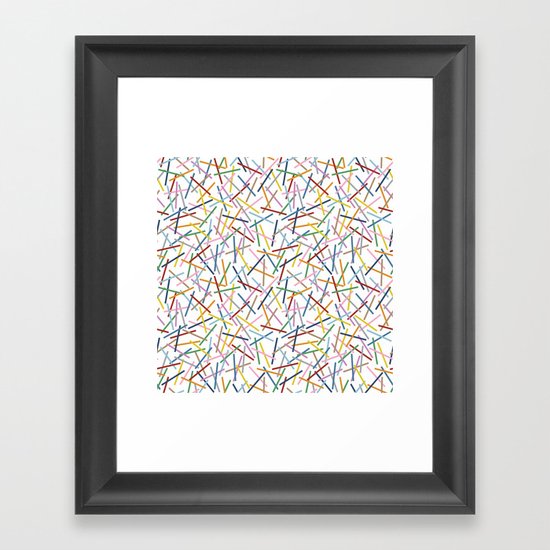 Kerplunk Repeat 2 Framed Art Print