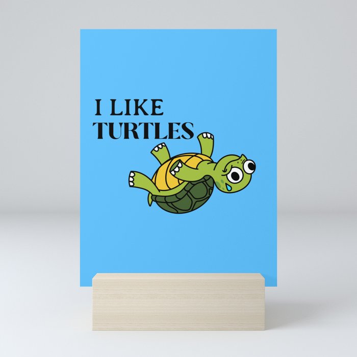turtles Mini Art Print