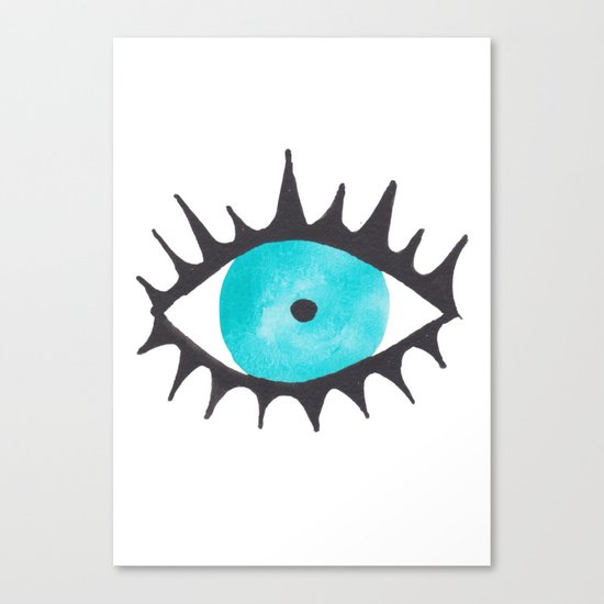 Evil Eye IV Canvas Print