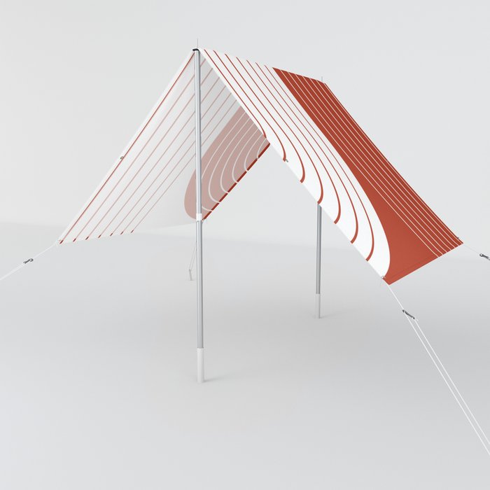 Two Tone Line Curvature LXXV Sun Shade