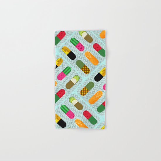 FruitPills Hand & Bath Towel