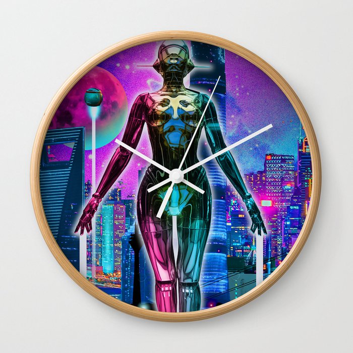 Escape the Future Wall Clock