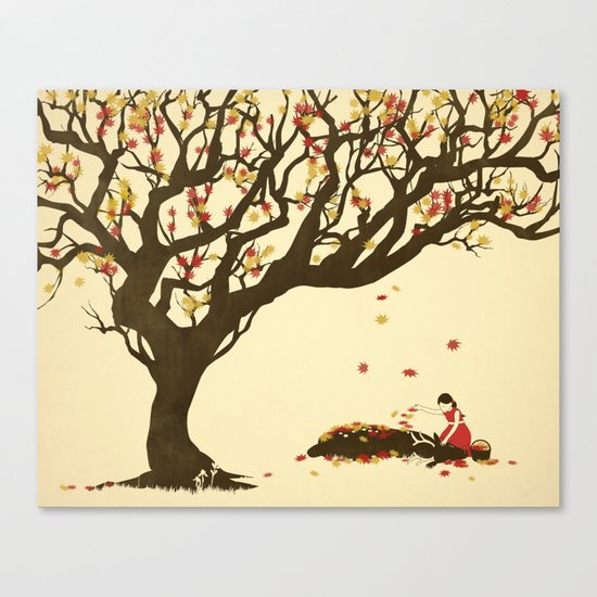 Fallen Canvas Print