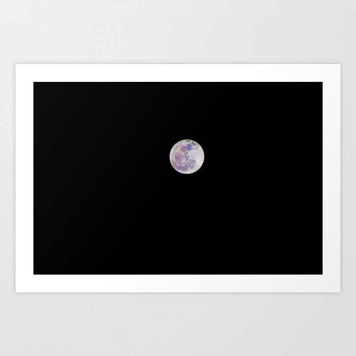 To The Moon and Back Art Print