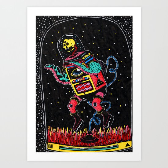 lo de adentro Art Print