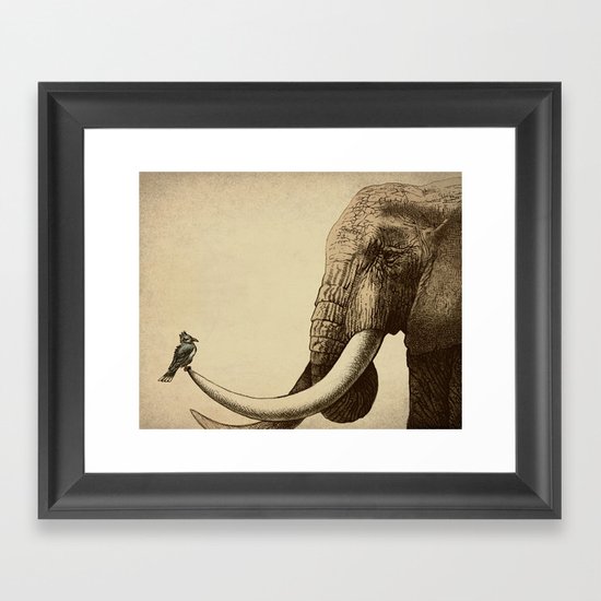 Old Friend Framed Art Print
