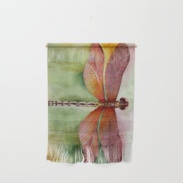 Sunset Dragonfly Wall Hanging