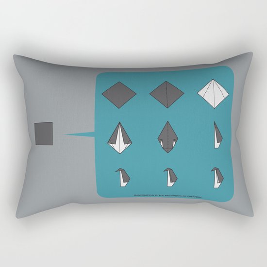 Imagination Is The Beginning Of Creation Rectangular Pillow