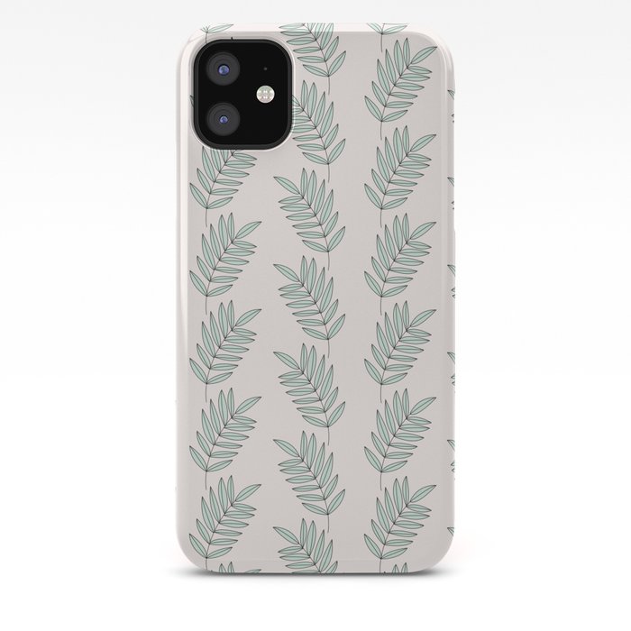 Green leafs pattern iPhone 11 case Green leafs pattern iPhone 11 case