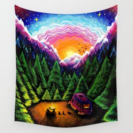Tranquil Valley Wall Tapestry