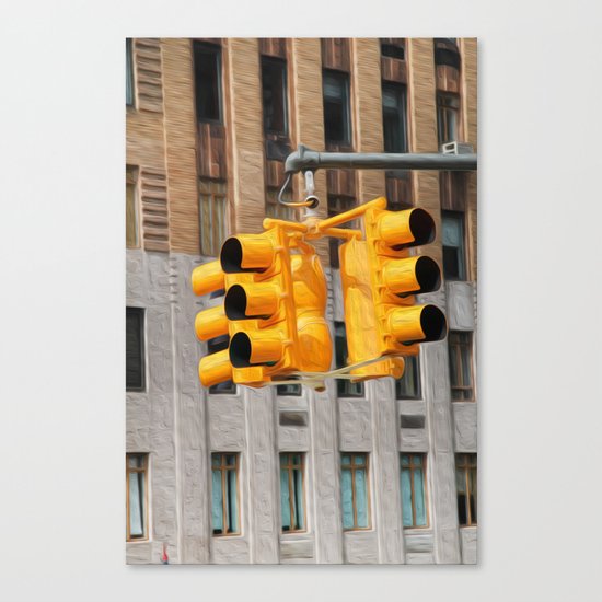 Traffic lights Canvas Print