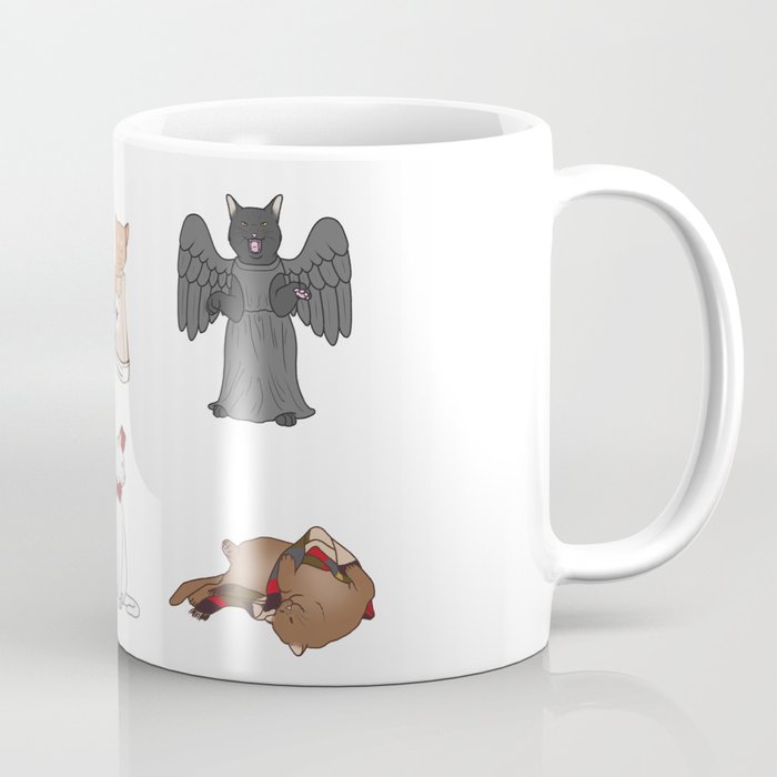 Doctor Who Cats Coffee Mug
