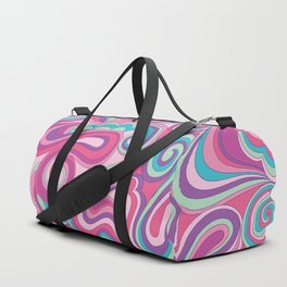 Swirls Multi-Colored Duffle Bag