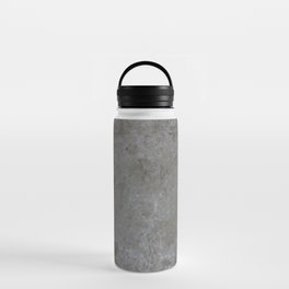 Grunge grey paint cement Water Bottle