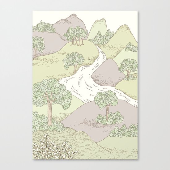 Hillside Canvas Print