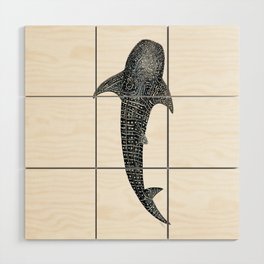 Whale shark for divers, shark lovers and fishermen Wood Wall Art