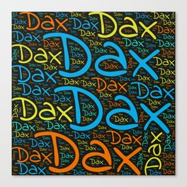 Dax Canvas Print