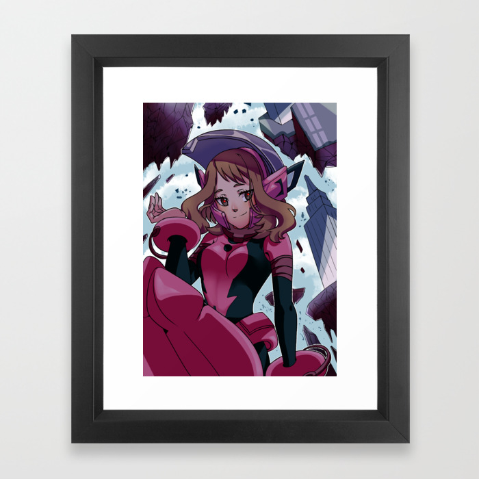 Uraraka Villain Uraraka Ochako Villain Au Framed Art Print By Narurabbit Society6 uraraka ochako villain au framed art print by narurabbit
