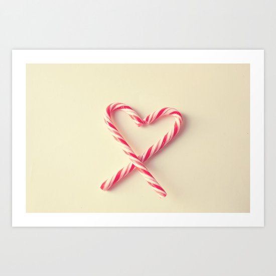 Candy Kiss Art Print