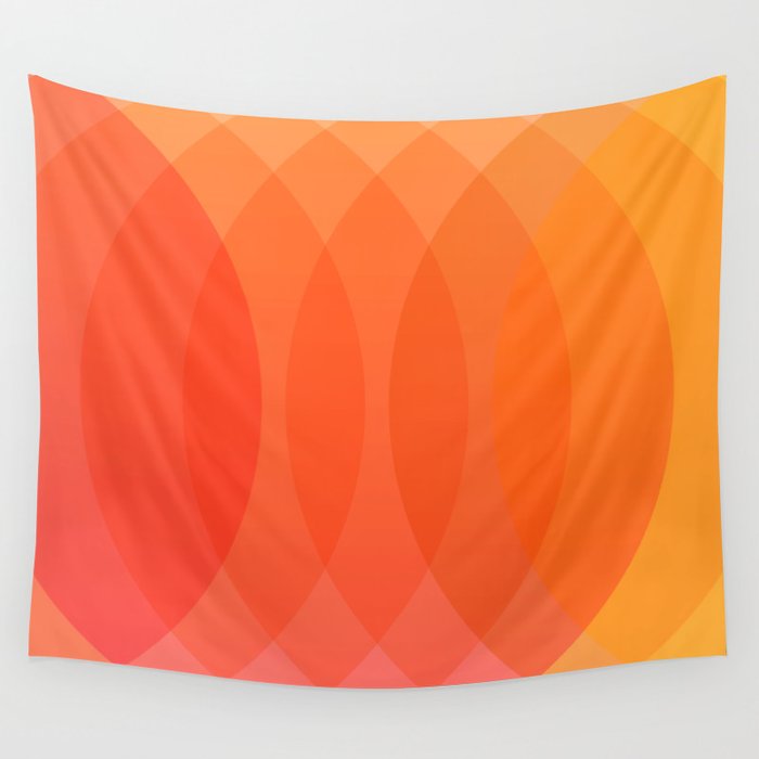 aura colours - colourful abstract colour blend  Wall Tapestry