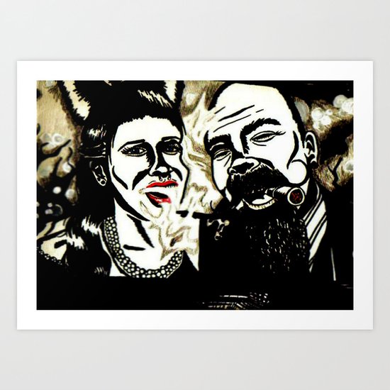 Mad Love Art Print