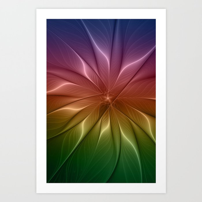 The Life of Colors Art Print