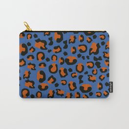 Blue Jungle - Leopard Pattern Carry-All Pouch