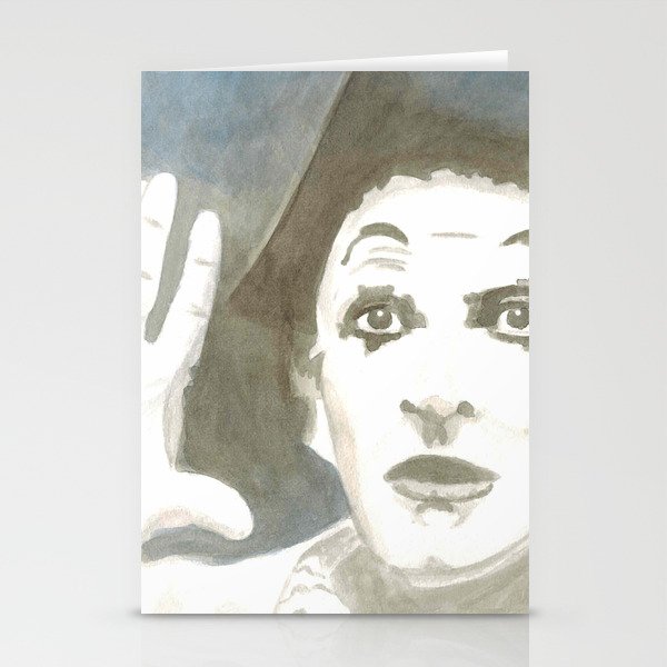 Marcel Marceau Stationery Cards