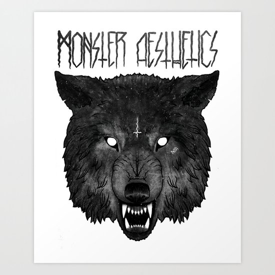 ‡ hell hound ‡ Art Print