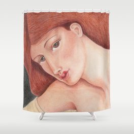 Ode To The Pre-Raphaelites Shower Curtain