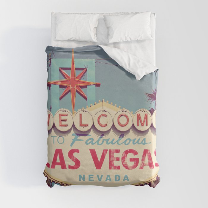 Welcome to fabulous Las Vegas Duvet Cover